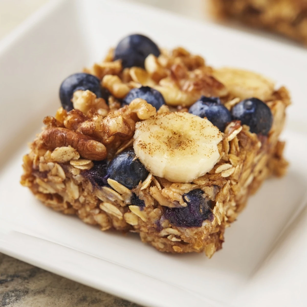 Oat Toasted Almond Bake
