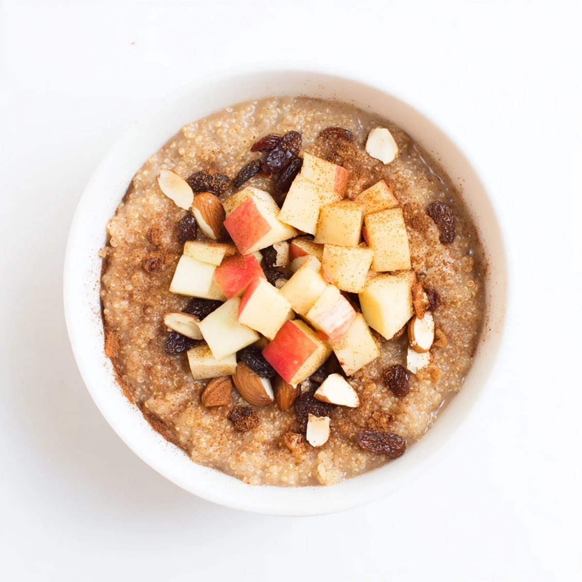 Creamy Spiced Amaranth Porridge, warm and comforting with a cinnamon-cardamom aroma, ready to eat.