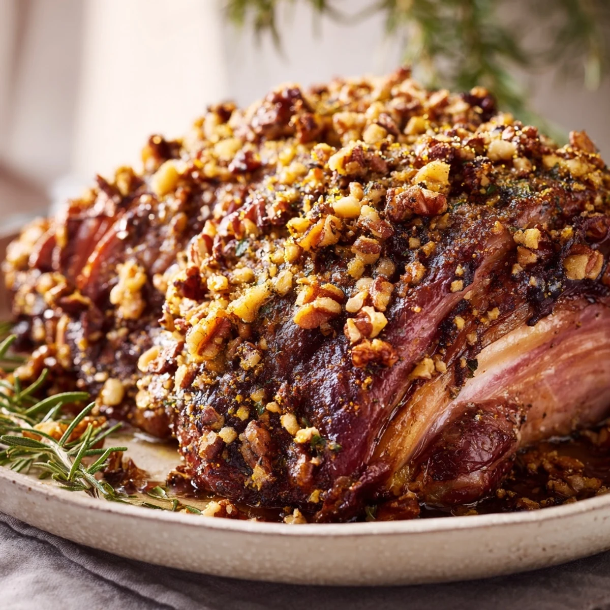 Nutty Rosemary Lemon Turkey