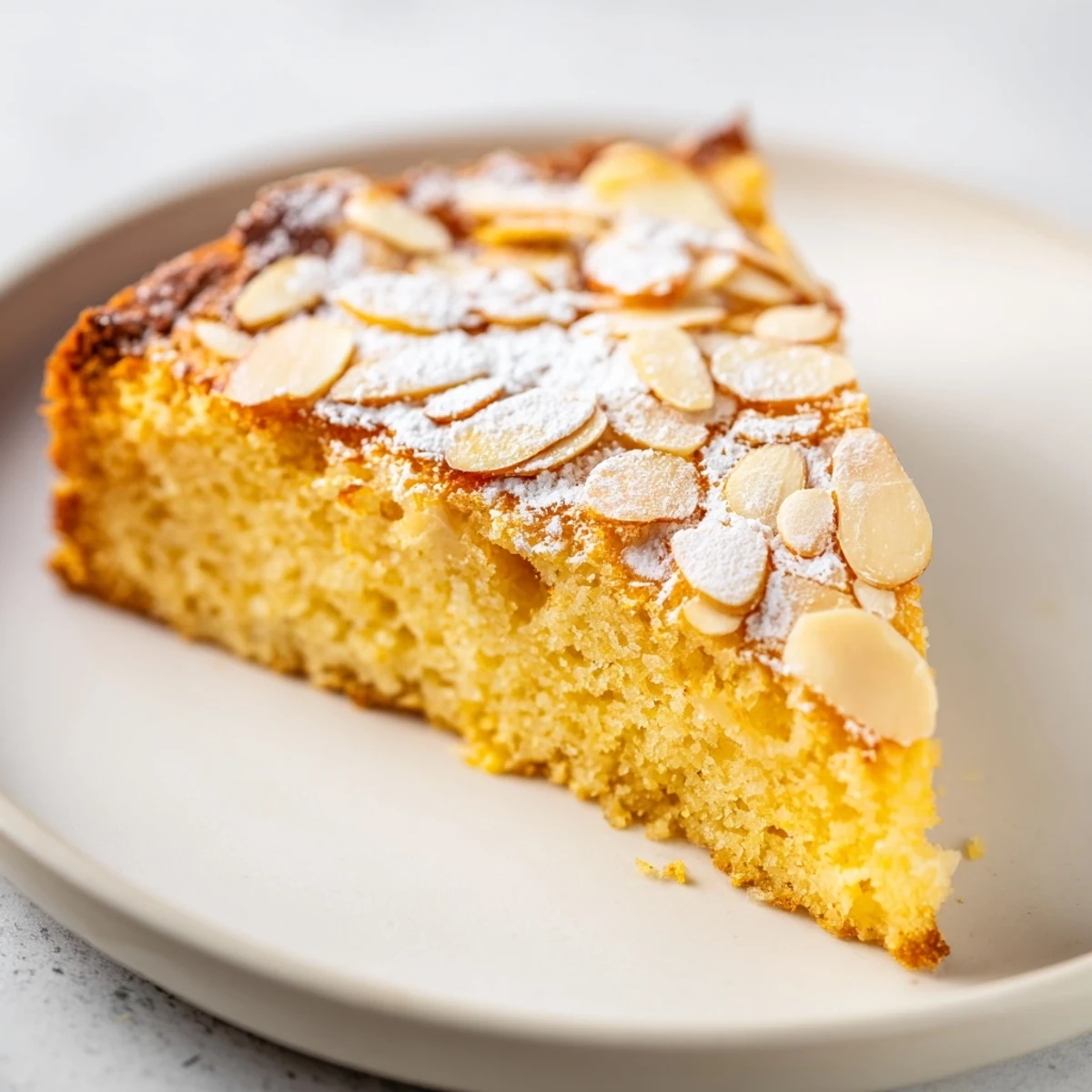 Orange Hearth Baked Almond Cake