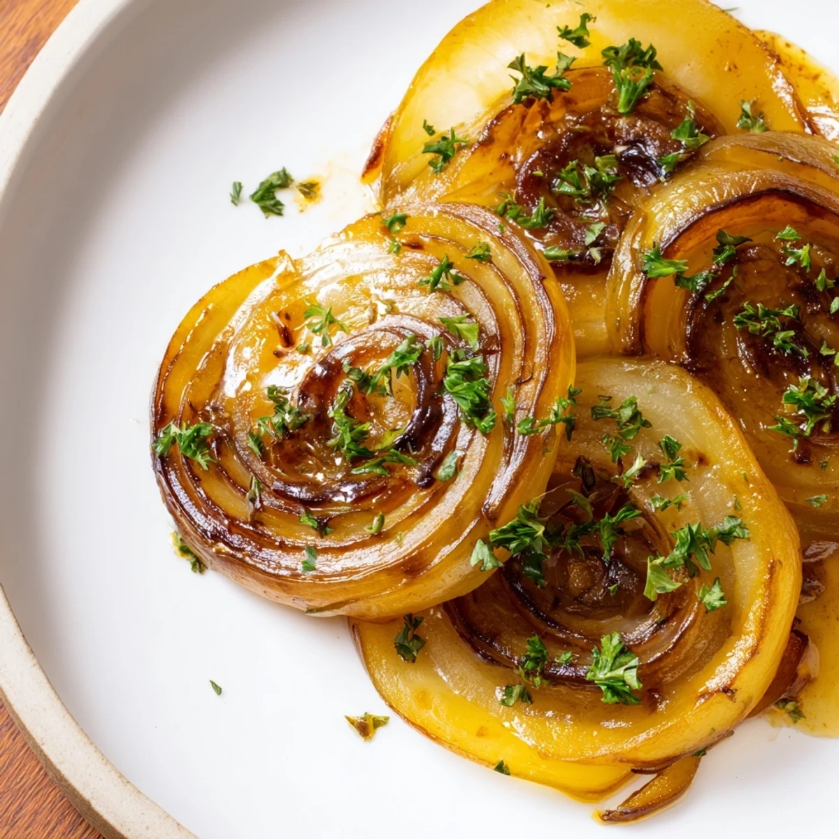 These Balsamic Turmeric Warmed Smoky Glazed Onions are caramelized to perfection, offering a flavorful side dish.