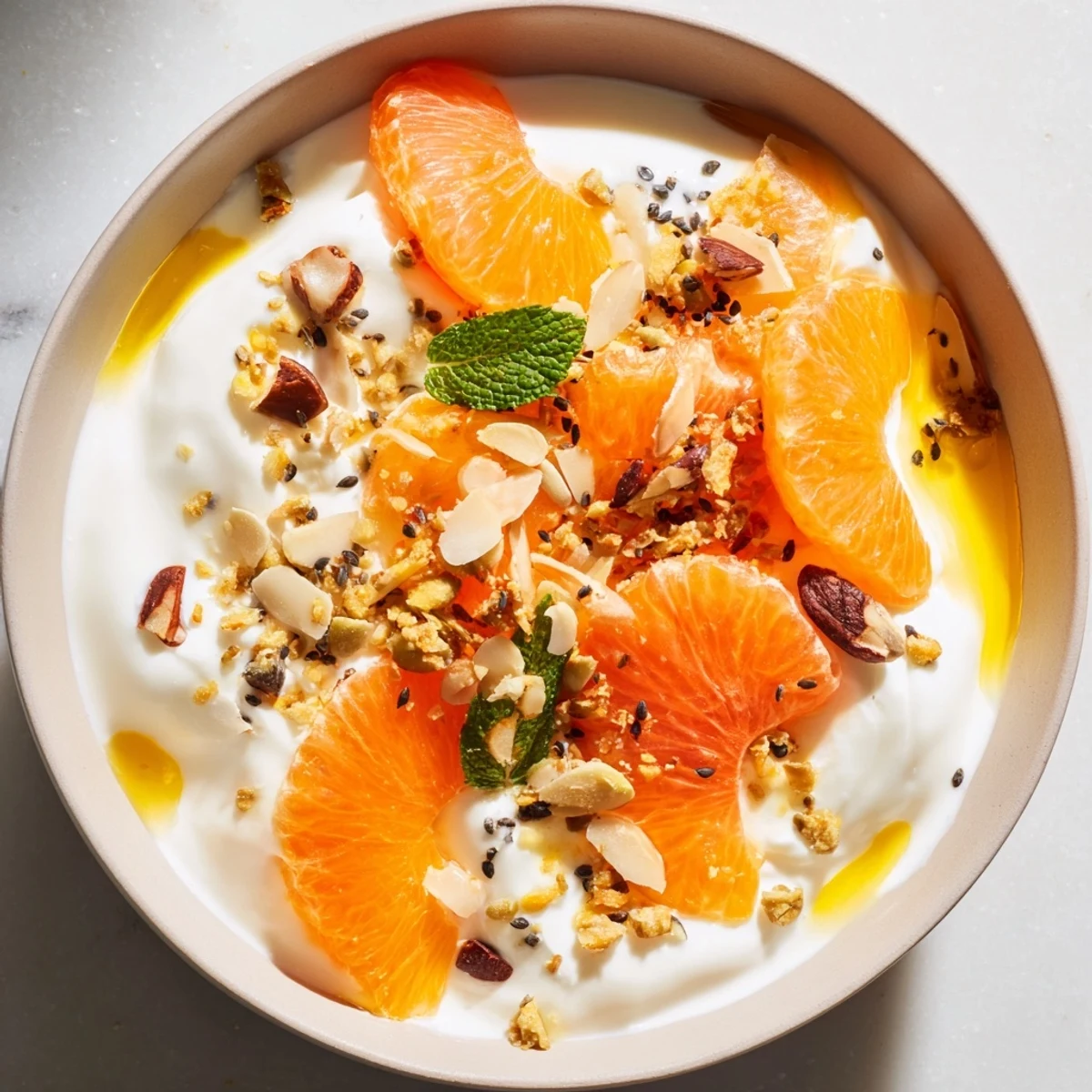 Citrus Yogurt Breakfast Bowl