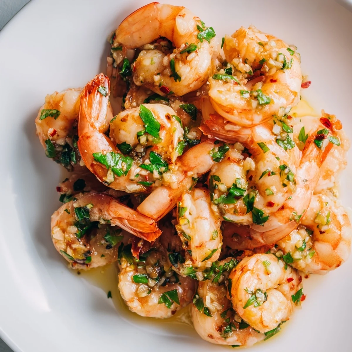 Cilantro Lime Shrimp Dish