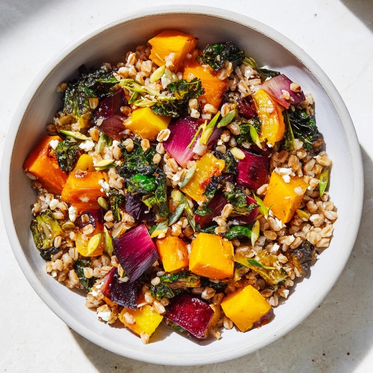 Slow Roasted Winter Farro