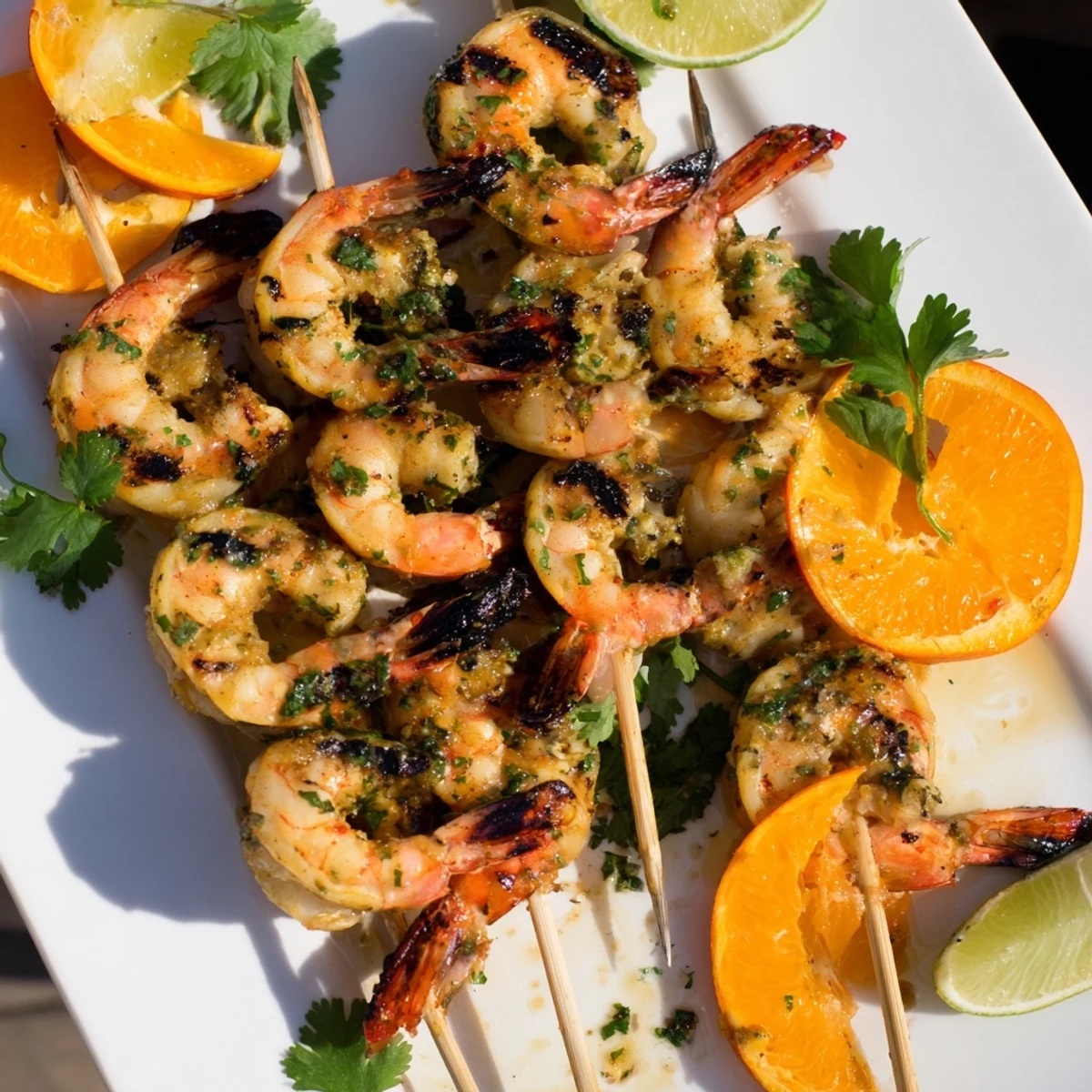 Cardamom Orange Lime Shrimp