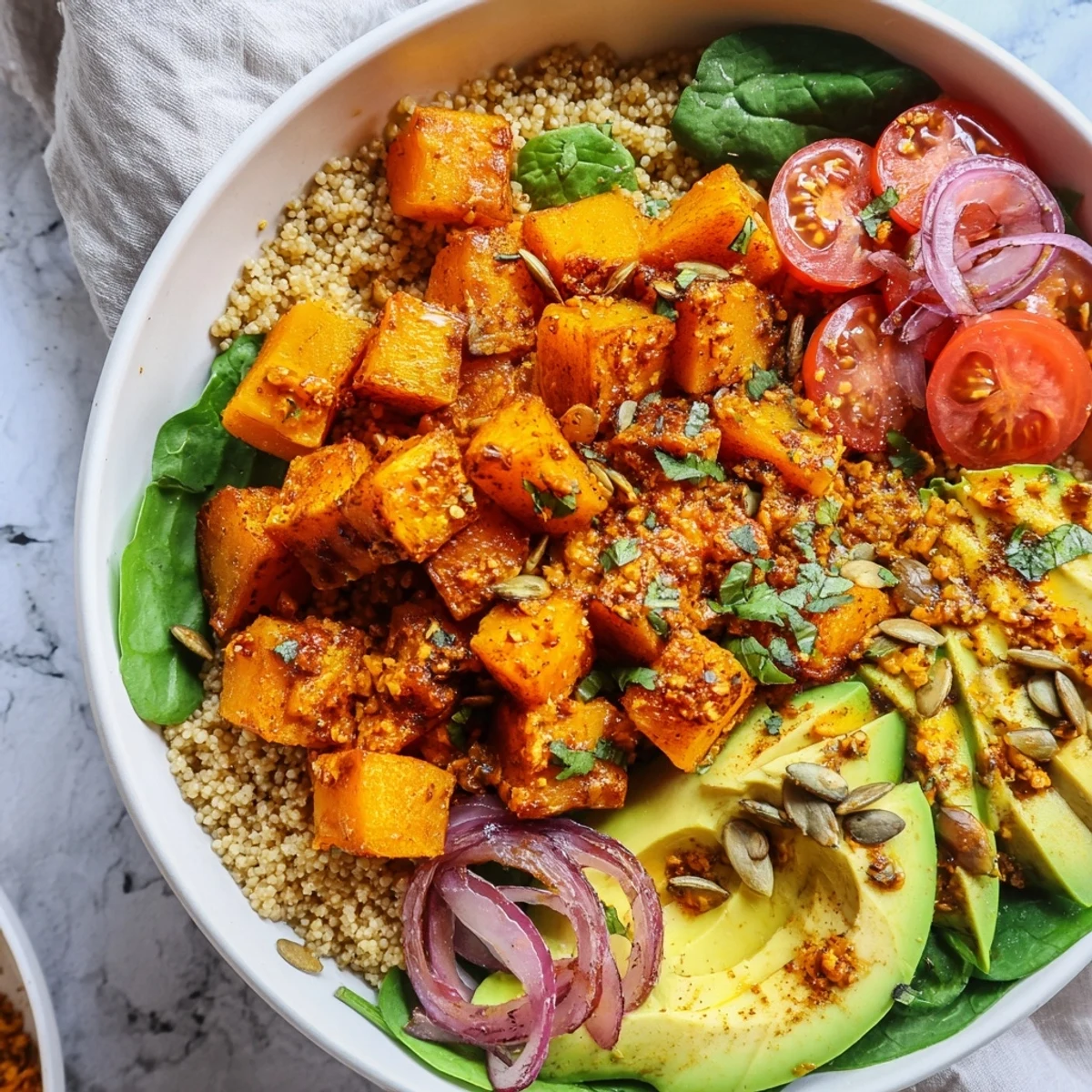 Millet Roasted Squash Bowl