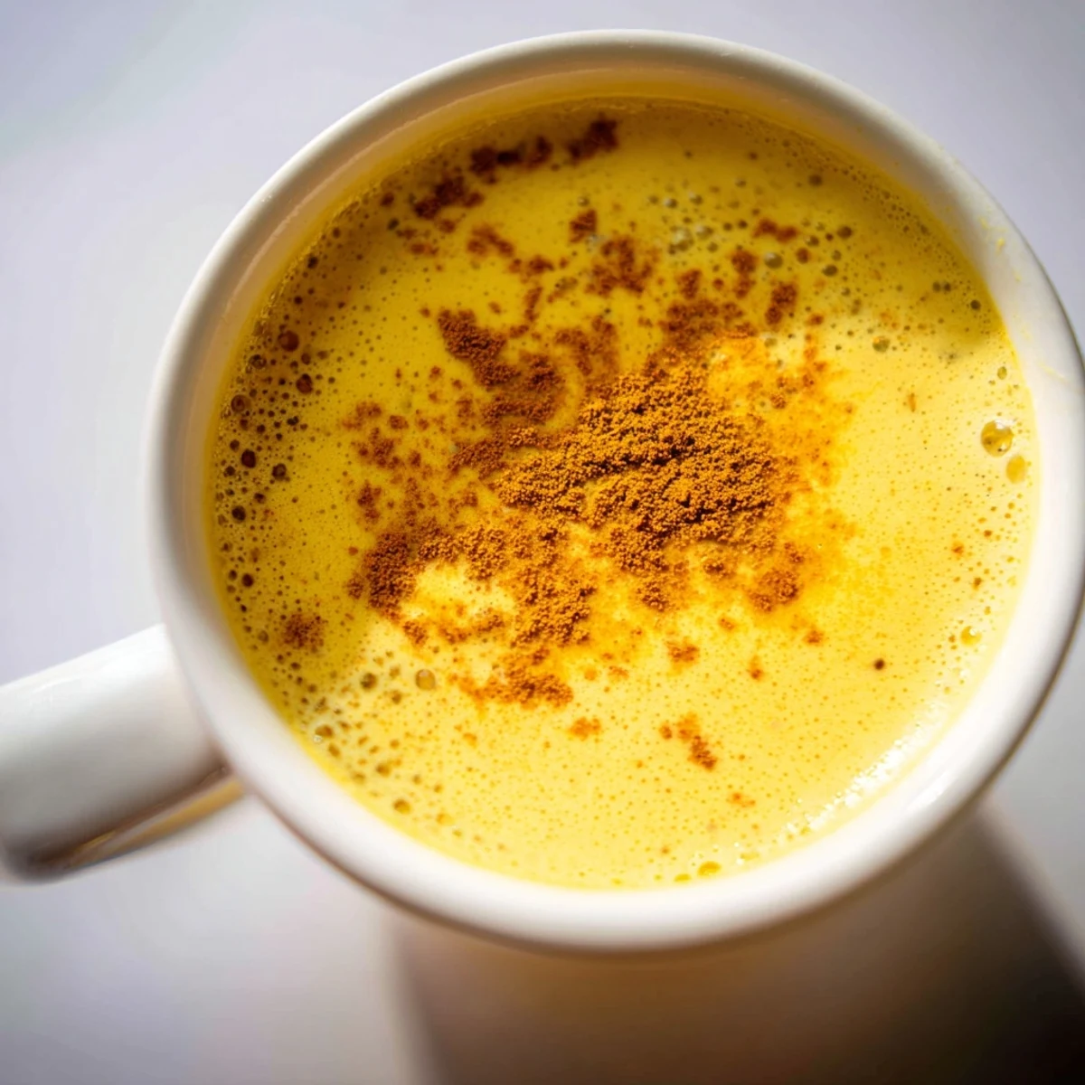 Almond Turmeric Warmed Smoothie